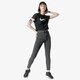 dámske top NIKE TOP W NSW SWSH TOP CROP SS SPORTSWEAR ar3064-010 farba čierna