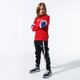detská mikina NIKE MIKINA B NK AIR LS CREW bv3591-657 farba červená