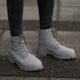 detská vychádzková obuv TIMBERLAND 6 IN PREMIUM WP BOOT tb0a172f0651 farba sivá