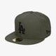 pánska šiltovka NEW ERA ČIAPKA ESSENTIAL 59FIFTY LA DODGERS LA DODGERS 12285501 farba khaki