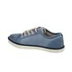 detská vychádzková obuv TIMBERLAND GLASTENBURY CANVAS/LEATHER OX 1276a farba modrá