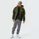 pánske nohavice JORDAN NOHAVICE  ESSENTIAL FLEECE JOGGERS da9820-091 farba sivá