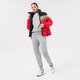 dámske nohavice NIKE NOHAVICE  W NSW MLNM ESSNTL FLC MR cz8340-063 farba sivá