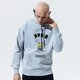 pánska mikina PUMA MIKINA S KAPUCŇOU PUMA X PEANUTS HOODIE 53061404 farba sivá