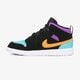 detské tenisky (obuv) JORDAN 1 MID ALT  ar6351-083 farba čierna