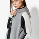 dámska mikina NIKE MIKINA W NSW MODERN HOODIE FZ CB 914412091 farba sivá