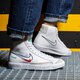 detské tenisky (obuv) NIKE BLAZER MID '77  dm9475-100 farba biela
