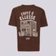 pánske tričko ELLESSE TRIČKO CAFFE TEE shd24647202 farba hnedá