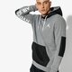 pánska mikina JORDAN MIKINA JORDAN JUMPMAN HYBRID FLEECE PO 939986-092 farba sivá