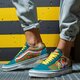pánske skate obuv VANS UA OLD SKOOL vn0a4bv521lm farba modrá