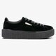 dámske tenisky (obuv) PUMA CREEPER VELVET 36446601w farba čierna