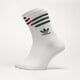 dámske ponožky ADIDAS PONOŽKY 3-PACK SOCKS CREW il5026 farba biela