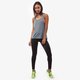dámske top NIKE TRIČKO PRO INSIDE LOOSE 643314497 farba sivá