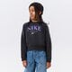 detská mikina NIKE MIKINA G NSW TREND FLC CREW GIRL dv2563-045 farba čierna