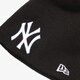 detská čiapka NEW ERA ČIAPKA ZIMNÁ KNIT BEANIE JR SEASONAL SK NEYYAN BLKWH 80196274 farba čierna