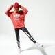 dámska mikina ADIDAS MIKINA TRF CREW SWEAT fm3291 farba červená