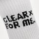 dámske ponožky S.NOW JOB SIZEER SOCKS "CLEAR FOR ME"  si123skd50001 farba biela