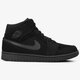 pánske tenisky (obuv) JORDAN AIR 1 MID  554724040 farba čierna