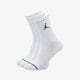 dámske ponožky JORDAN PONOŽKY UNISEX JORDAN JUMPMAN CREW SOCKS (3 PACK) sx5545-100 farba biela