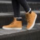 dámske zimné topánky (obuv) TIMBERLAND FLANNERY 6 IN WARM a18xd farba žltá