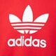 detská mikina ADIDAS MIKINA S KAPUCŇOU CROPPED HOODIE GIRL ic3097 farba červená