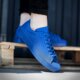 dámske tenisky (obuv) ADIDAS COURTVANTAGE ADICOLOR s80252w farba modrá