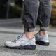 pánske tenisky (obuv) NIKE AIR HUARACHE RUN SE 852628003 farba sivá
