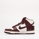 dámske tenisky (obuv) NIKE DUNK HIGH  dd1869601 farba bordová