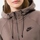 dámska mikina NIKE MIKINA S KAPUCŇOU W NSW ESSNTL FLC FZ HOODIE dx2317-040 farba hnedá