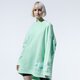 dámska mikina NIKE MIKINA W NSW NSW FLC CREW OVERSIZE ct0876-376 farba zelená