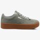 dámske tenisky (obuv) PUMA VIKKY PLATFORM RIBBON MU 36531403 farba sivá