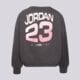 detská mikina JORDAN MIKINA JUMPMAN CLUB PLEATED FLC CREW GIRL 45f410-g0t farba čierna