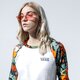 dámske tričko VANS TRIČKO WM NURSERY WHITE/MULTI TROPIC vn0a4doivbm1 farba biela