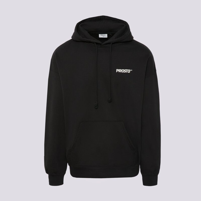 PROSTO MIKINA S KAPUCŇOU HOODIE WEAR THE STREET BLACK