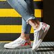 dámske tenisky (obuv) ADIDAS SLEEK W eg7876 farba biela
