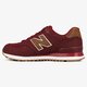 pánske tenisky (obuv) NEW BALANCE ML574TXD ml574txd farba bordová