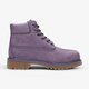 detská vychádzková obuv TIMBERLAND PREMIUM 6 INCH WP BOOT  a1ocr farba fialová