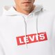 pánska mikina LEVI'S MIKINA S KAPUCŇOU T3 RELAXD GRAPHIC HOODIE 38821-0113 farba biela