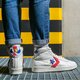 dámske tenisky (obuv) CONVERSE PRO LEATHER GOLD STANDARD 170240c farba biela