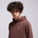 detská mikina JORDAN MIKINA S KAPUCŇOU MJ BRKLN FLC PO HOODIE BOY 95f116-x25 farba hnedá