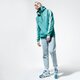 pánska mikina ADIDAS MIKINA S KAPUCŇOU 3-STRIPES HZ fm3766 farba zelená