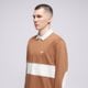 pánske polo tričko NIKE POLO M NK CLUB LS RUGBY TOP im5572-270 farba hnedá