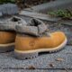 pánske zimné topánky (obuv) TIMBERLAND ROLL TOP F/F AF a11r7 farba sivá