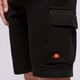 pánske šortky ELLESSE ŠORTKY  VIZZINI CARGO SHORTS BLK smg23453011 farba čierna