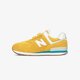 detské tenisky (obuv) NEW BALANCE 574  pv574hb2 farba žltá