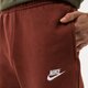 pánske nohavice NIKE NOHAVICE  SPORTSWEAR CLUB FLEECE bv2671-217 farba hnedá