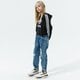 detská mikina ADIDAS MIKINA S KAPUCŇOU CROPPED HOODIE GIRL h32337 farba čierna