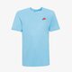 pánske tričko NIKE TRIČKO SPORTSWEAR CLUB ar4997-499 farba modrá