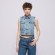 dámska vesta LEVI'S VESTA XS VEST WAISTBAND MED INDIGO a7437-0000 farba modrá