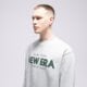 pánska mikina NEW ERA MIKINA NE WORDMARK CREW NECK 60424401 farba sivá